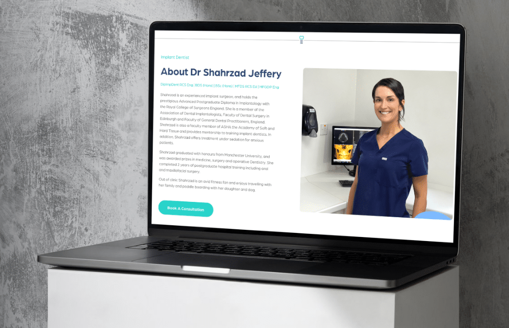 healthcare marketing website