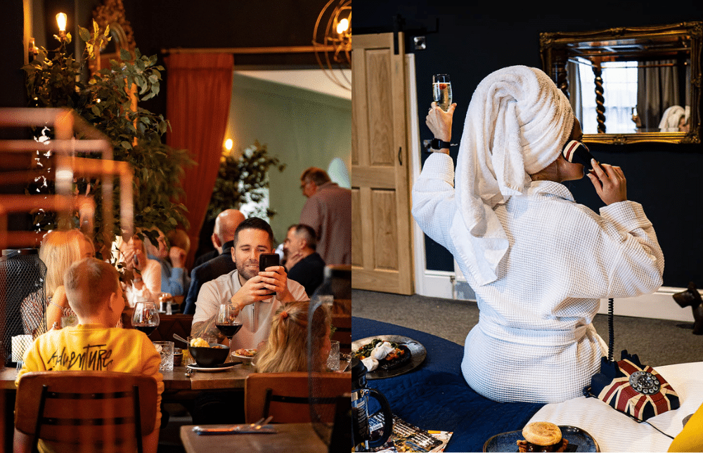Social media marketing hospitality