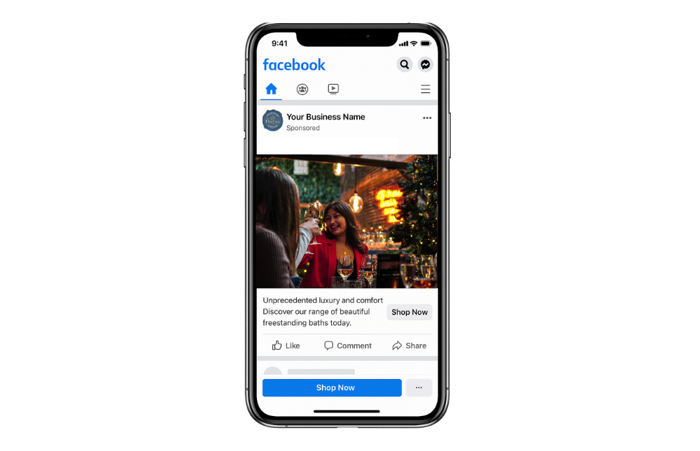 online paid socials hospitality