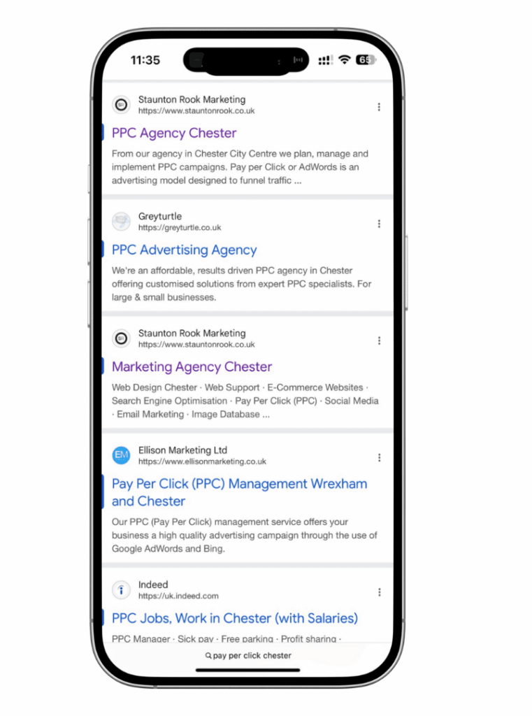 Pay per click agency chester