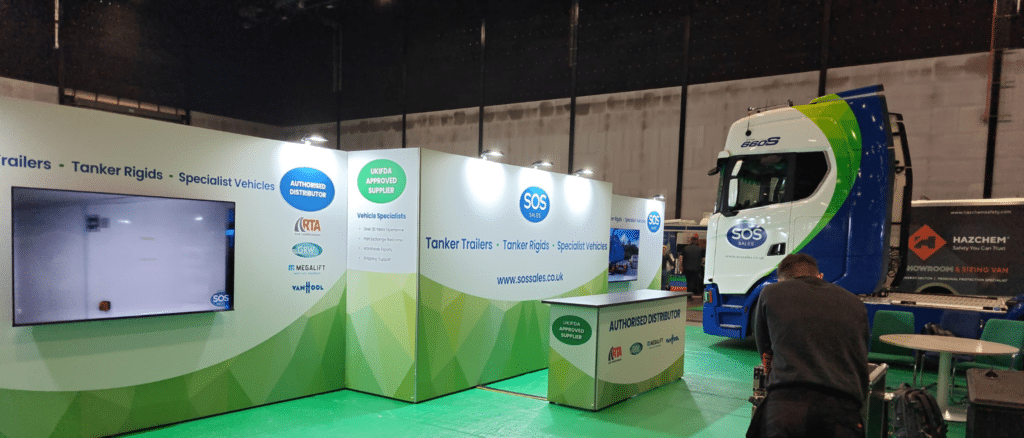 Exhibition stand SOS Sales