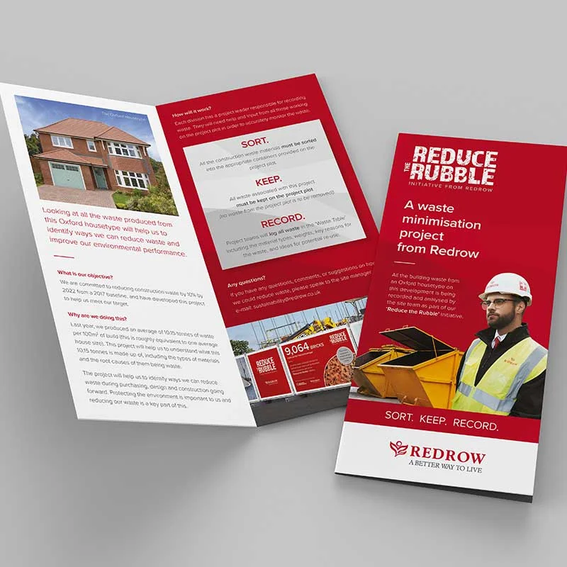Leaflet Design for Redrow
